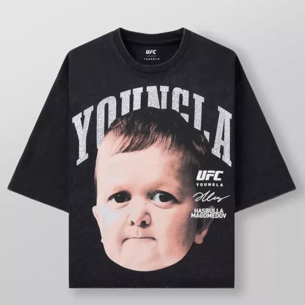 BNIB youngla hasbulla ufc tshirt size XL